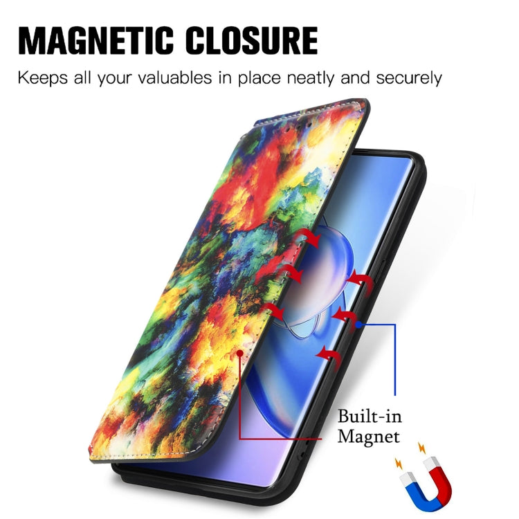 For Blackview A200 Pro CaseNeo Colorful Magnetic Leather Phone Case(Colorful Cloud) - free shipping - PMC TechLife - Order now!