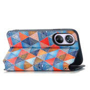 For Blackview A200 Pro CaseNeo Colorful Magnetic Leather Phone Case(Rhombus Mandala)