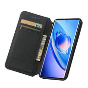 For Blackview A200 Pro CaseNeo Colorful Magnetic Leather Phone Case(Rhombus Mandala)