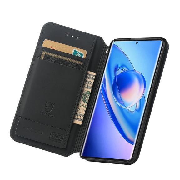 For Blackview A200 Pro CaseNeo Colorful Magnetic Leather Phone Case(Rhombus Mandala)