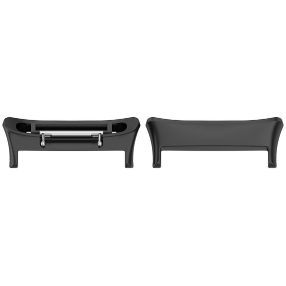 For Honor Watch 4 TMA-L19 1 Pair Metal Watch Band Connector(Black)