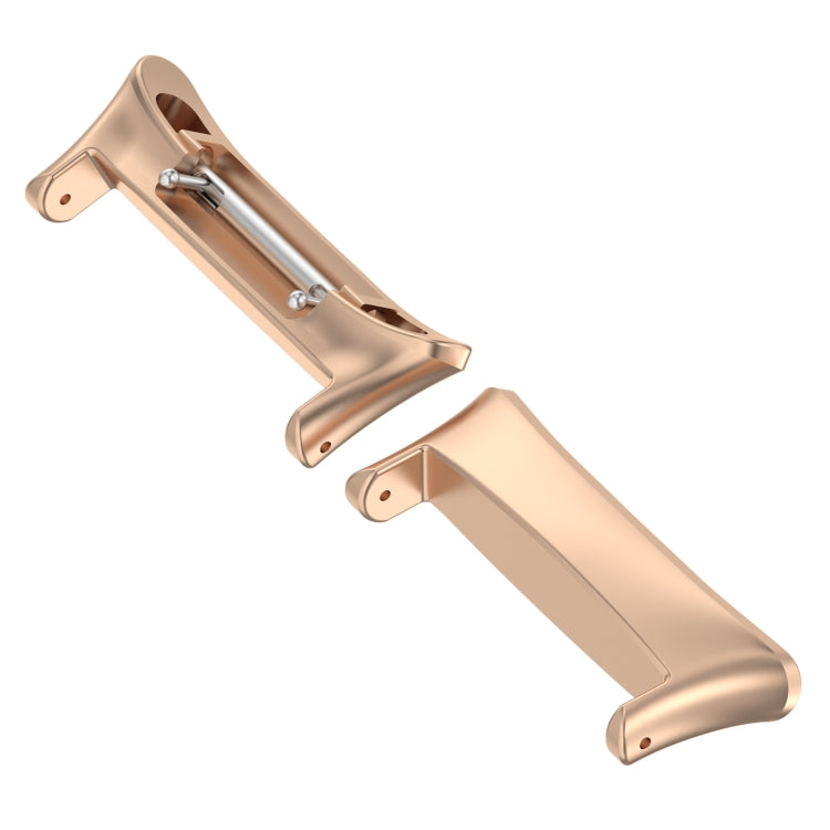 For Honor Watch 4 TMA-L19 1 Pair Metal Watch Band Connector(Rose Gold) - Other Accessories by PMc TechLife | Online Shopping South Africa | PMc TechLife | Buy Now Pay Later Mobicred