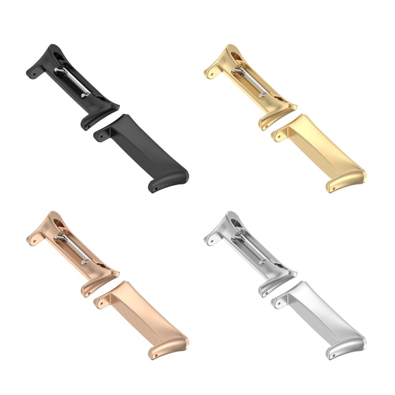 For Honor Watch 4 TMA-L19 1 Pair Metal Watch Band Connector(Rose Gold)