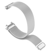 For Amazfit Active Edge A2212 Milan Magnetic Steel Mesh Watch Band(Silver)