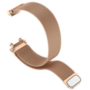 For Amazfit Active Edge A2212 Milan Magnetic Steel Mesh Watch Band(Rose Gold)