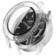 For Xiaomi Watch S3 PC + Tempered Film Integrated Watch Protective Case(Transparent) - Watch Cases by PMC TechLife | Online Shopping South Africa | PMC TechLife | Buy Now Pay Later Mobicred