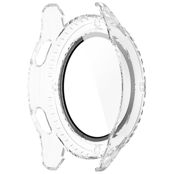 For Xiaomi Watch S3 PC + Tempered Film Integrated Watch Protective Case(Transparent)