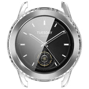 For Xiaomi Watch S3 PC + Tempered Film Integrated Watch Protective Case(Transparent)