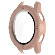 For Xiaomi Watch S3 PC + Tempered Film Integrated Watch Protective Case(Pink)