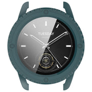 For Xiaomi Watch S3 PC + Tempered Film Integrated Watch Protective Case(Green)