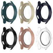 For Xiaomi Watch S3 PC + Tempered Film Integrated Watch Protective Case(Pink)