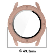 For Xiaomi Watch S3 PC + Tempered Film Integrated Watch Protective Case(Transparent)