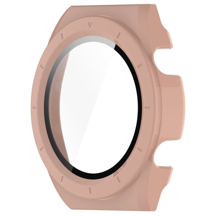 For Xiaomi Watch H1 PC + Tempered Film Integrated Watch Protective Case(Pink)