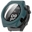 For Xiaomi Watch H1 PC + Tempered Film Integrated Watch Protective Case(Green) - Watch Cases by PMC TechLife | Online Shopping South Africa | PMC TechLife | Buy Now Pay Later Mobicred