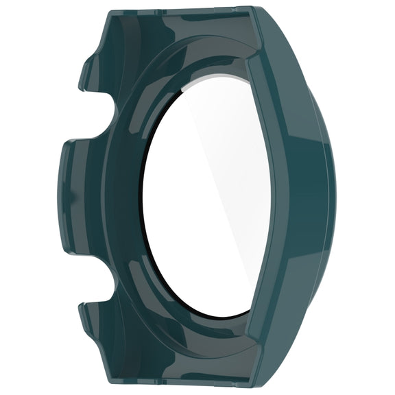 For Xiaomi Watch H1 PC + Tempered Film Integrated Watch Protective Case(Green)