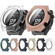 For Xiaomi Watch H1 PC + Tempered Film Integrated Watch Protective Case(Green)