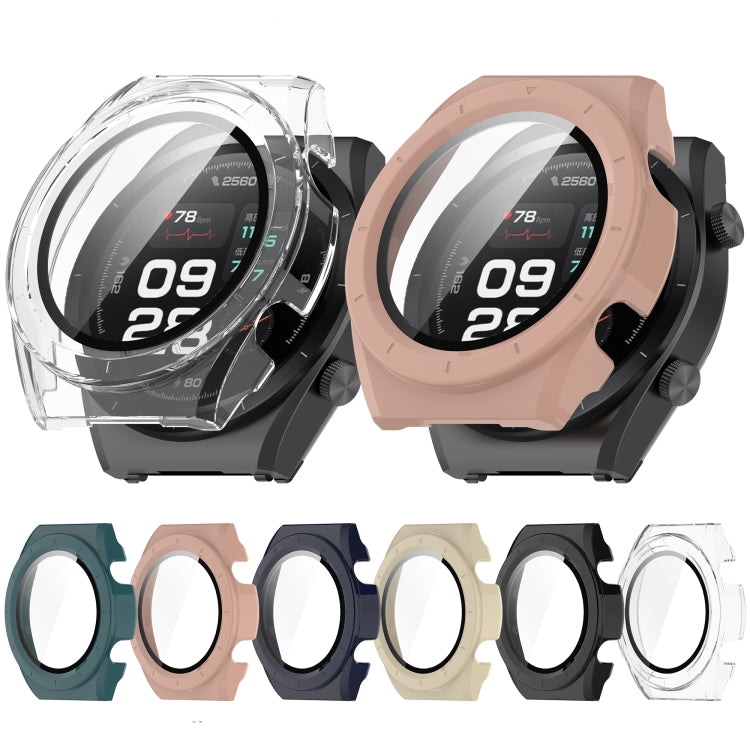 For Xiaomi Watch H1 PC + Tempered Film Integrated Watch Protective Case(Green)