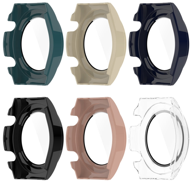 For Xiaomi Watch H1 PC + Tempered Film Integrated Watch Protective Case(Green)