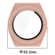 For Xiaomi Watch H1 PC + Tempered Film Integrated Watch Protective Case(Green)