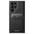 For Samsung Galaxy S24 Ultra 5G Suteni H15  Oil Eax Leather Detachable Wallet Back Phone Case(Black) - free shipping - PMC TechLife - Order now!