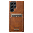 For Samsung Galaxy S24 Ultra 5G Suteni H15  Oil Eax Leather Detachable Wallet Back Phone Case(Brown) - free shipping - PMC Jewellery - Order now!