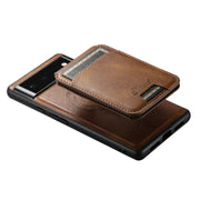 For Google Pixel 6 Suteni H15 Oil Eax Leather Detachable Wallet Back Phone Case(Brown)