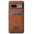 For Google Pixel 7 Suteni H16 Litchi Texture Leather Detachable Wallet Back Phone Case(Khaki) - free shipping - PMC TechLife - Order now!