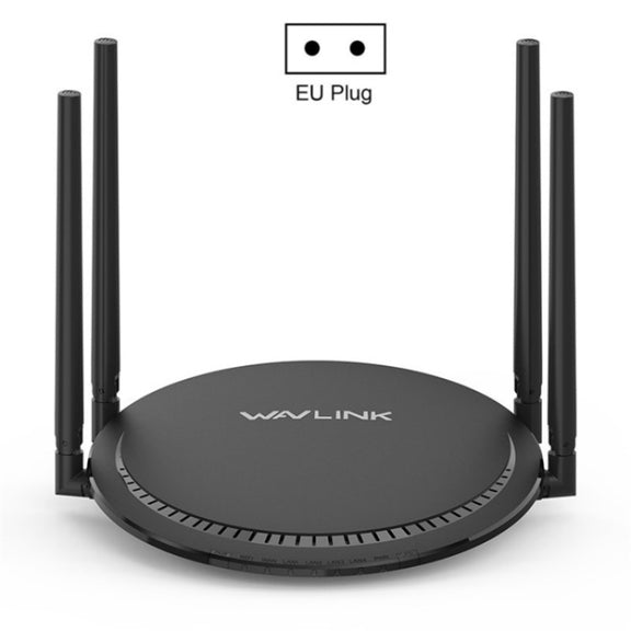 WAVLINK WN531AX2 AX1800 Dual Band Gigabit Wireless Internet Router WiFi 6 Repeater, Plug:EU Plug