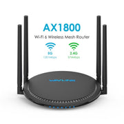 WAVLINK WN531AX2 AX1800 Dual Band Gigabit Wireless Internet Router WiFi 6 Repeater, Plug:EU Plug