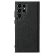 For Samsung Galaxy S24 Ultra 5G Suteni H16 Litchi Texture Leather Detachable Wallet Back Phone Case(Black)