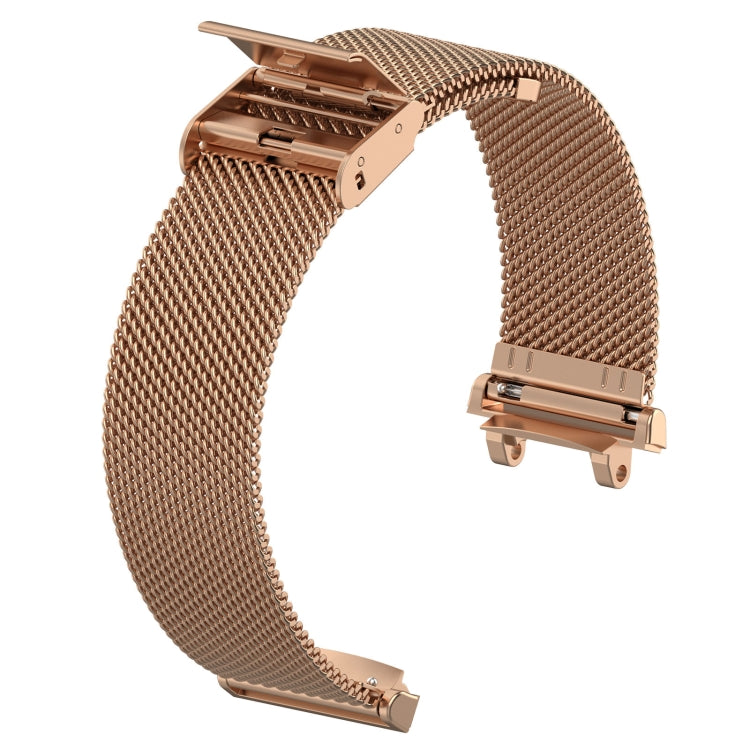 For Amazfit Active Edge A2212 Milan Mesh Single Buckle Watch Band(Rose Gold) - free shipping - PMC TechLife - Order now!