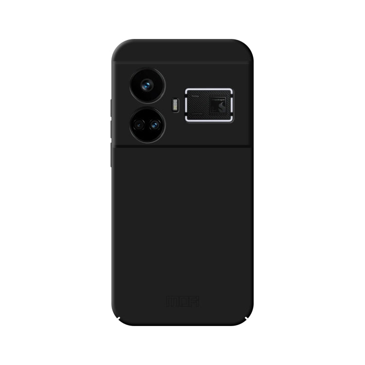 For Realme GT5 MOFI Qin Series Skin Feel All-inclusive PC Phone Case(Black) - free shipping - PMC TechLife - Order now!