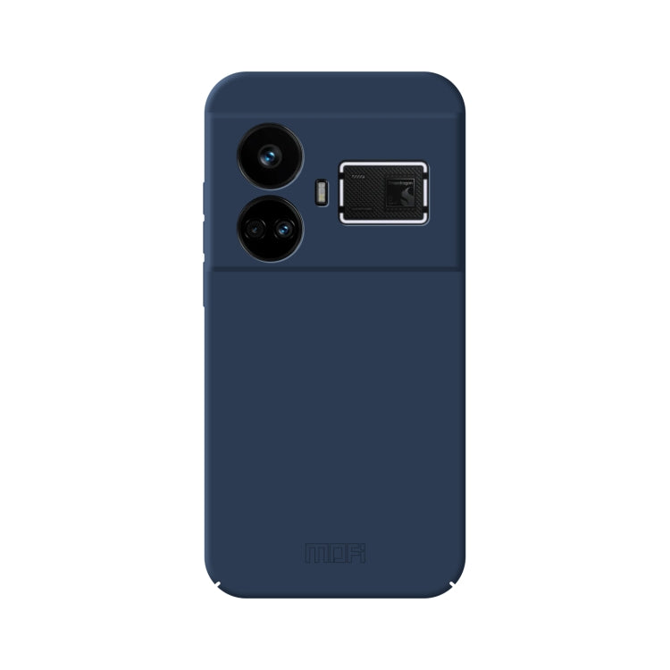 For Realme GT5 MOFI Qin Series Skin Feel All-inclusive PC Phone Case(Blue) - Realme Cases by MOFI | Online Shopping South Africa | PMC TechLife | Buy Now Pay Later Mobicred