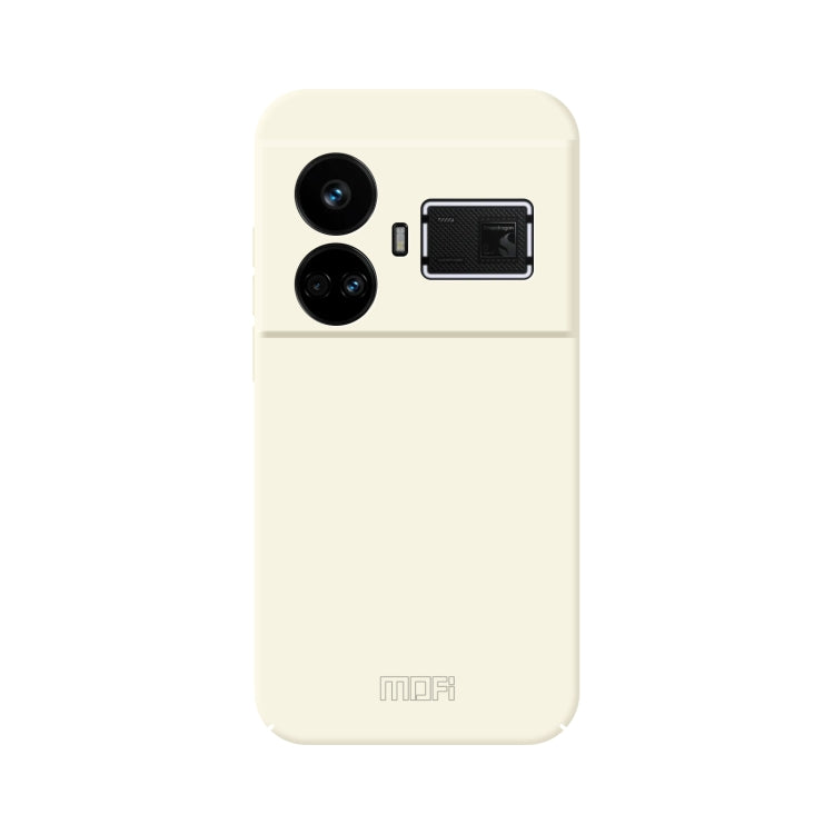 For Realme GT5 MOFI Qin Series Skin Feel All-inclusive PC Phone Case(Beige) - Realme Cases by MOFI | Online Shopping South Africa | PMC TechLife