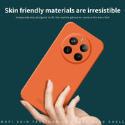 For Realme 12 Pro / 12 Pro+ MOFI Qin Series Skin Feel All-inclusive PC Phone Case(Blue)