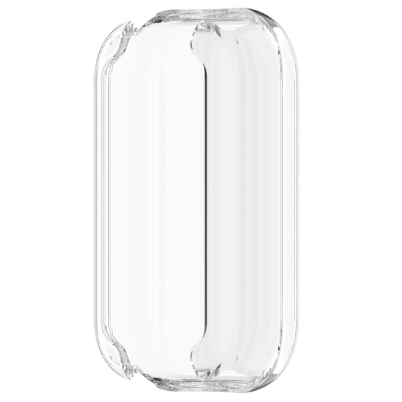 For Xiaomi Smart Band 8 Active Full Package TPU Electroplated Watch Protective Case(Transparent)