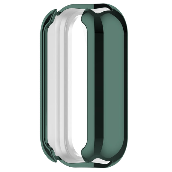 For Xiaomi Smart Band 8 Active Full Package TPU Electroplated Watch Protective Case(Green)