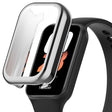 For Redmi Band 2 Full Package TPU Electroplated Watch Protective Case(Silver) - Watch Cases by PMC TechLife | Online Shopping South Africa | PMC TechLife | Buy Now Pay Later Mobicred