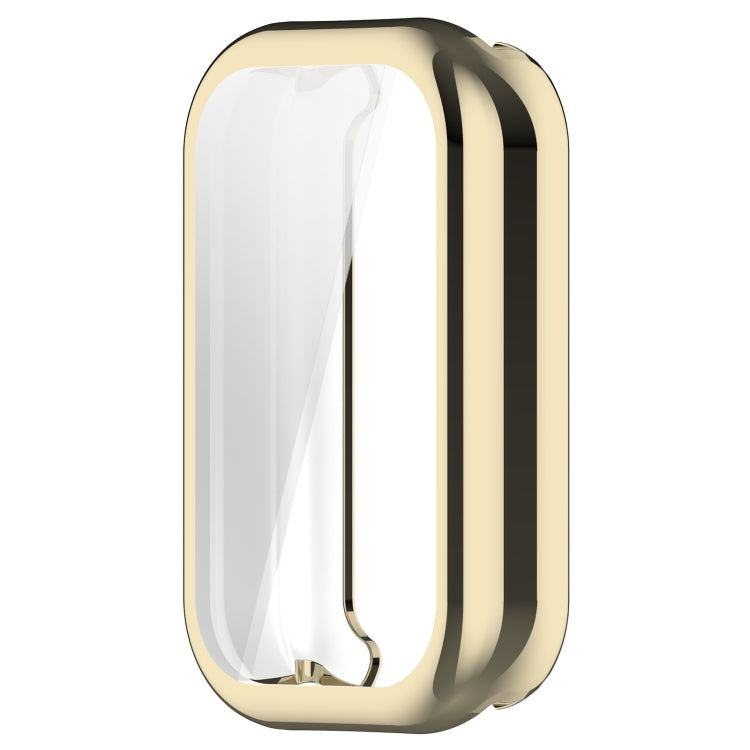 For Redmi Band 2 Full Package TPU Electroplated Watch Protective Case(Light Gold)