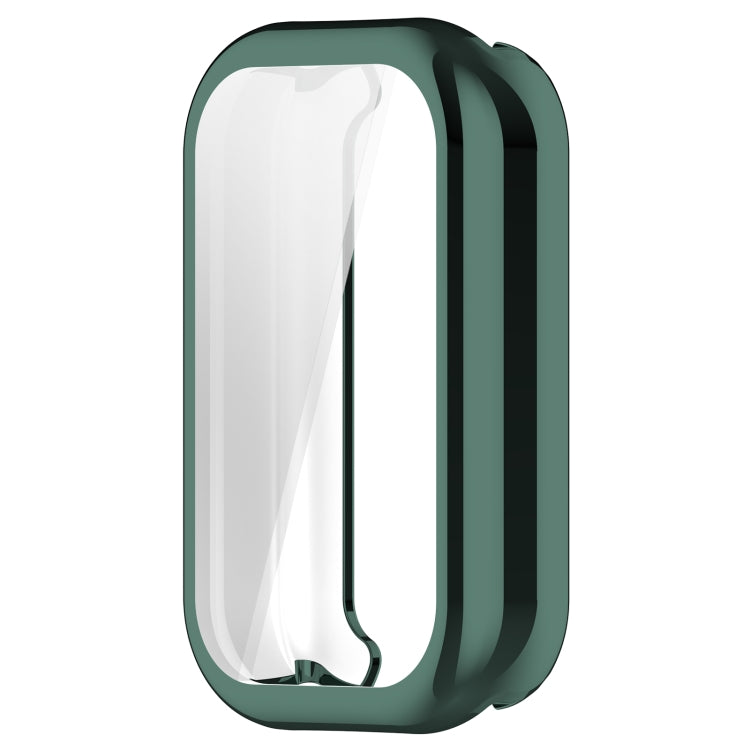 For Redmi Band 2 Full Package TPU Electroplated Watch Protective Case(Green)