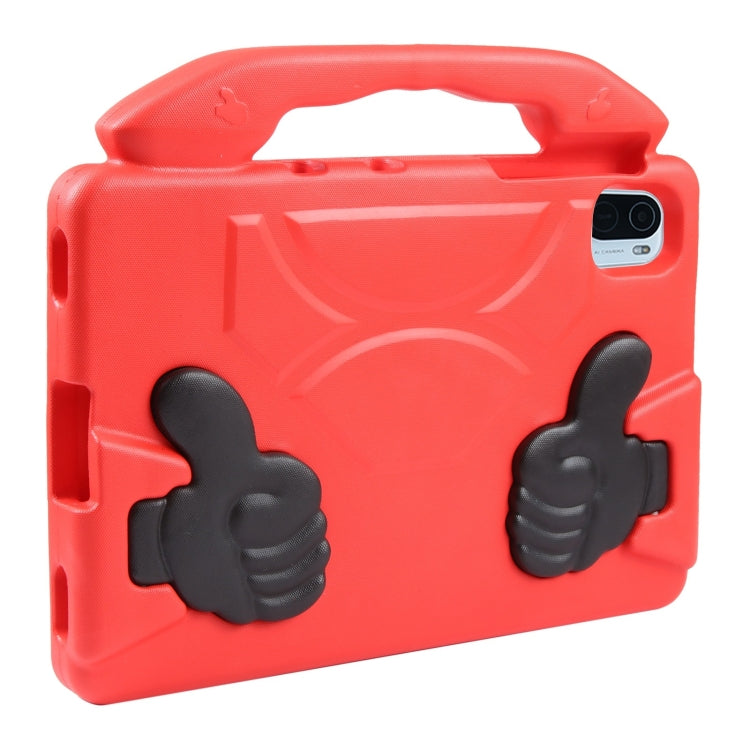 For Samsung Galaxy Tab A9+ 10.95 2023 Thumb Bracket EVA Shockproof Tablet Case(Red) - Galaxy Tab A9+ by PMC TechLife | Online Shopping South Africa | PMC TechLife