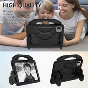 For Samsung Galaxy TAB S9 11 X710 2023 Thumb Bracket EVA Shockproof Tablet Case(Black)