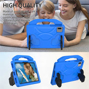 For Samsung Galaxy TAB S9 11 X710 2023 Thumb Bracket EVA Shockproof Tablet Case(Blue)