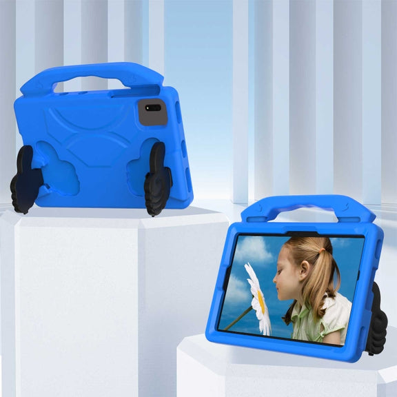 For Samsung Galaxy TAB S9 11 X710 2023 Thumb Bracket EVA Shockproof Tablet Case(Blue)