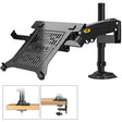 NB H100-FP For 10-17 inch Gas Spring Mechanism Full Motion Arm VESA Board Desktop Laptop Bracket - Laptop Stand by PMC TechLife | Online Shopping South Africa | PMC TechLife | Buy Now Pay Later Mobicred
