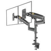 NORTH BAYOU NB H180 FP-2 Laptop Gas Spring Full Motion Dual Arm Clamp 22
