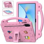 For Honor Pad X9 / X9 2024 Handle Kickstand Children EVA Shockproof Tablet Case(Pink)