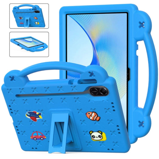 For Honor Pad X9 / X9 2024 Handle Kickstand Children EVA Shockproof Tablet Case(Sky Blue) - free shipping - PMC Jewellery - Order now!