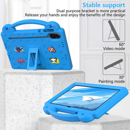 For Honor Pad X9 / X9 2024 Handle Kickstand Children EVA Shockproof Tablet Case(Sky Blue) - free shipping - PMC Jewellery - Order now!