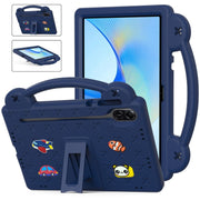 For Honor Pad X9 / X9 2024 Handle Kickstand Children EVA Shockproof Tablet Case(Navy Blue)